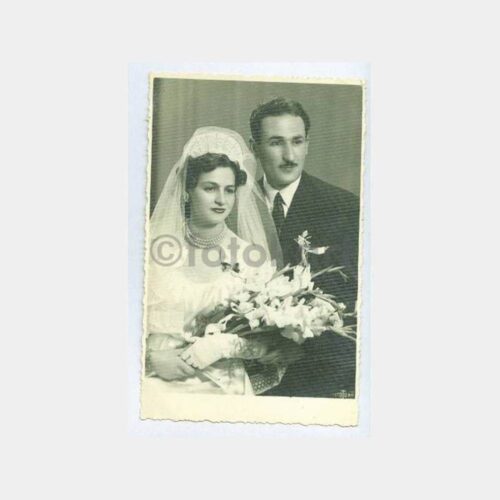 1940 Foto Tuna Gelin Damat Görünüş Fotoğraf