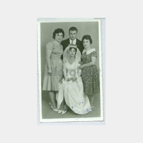 1961 Trabzon Gelin Damat Görünüş Fotoğraf