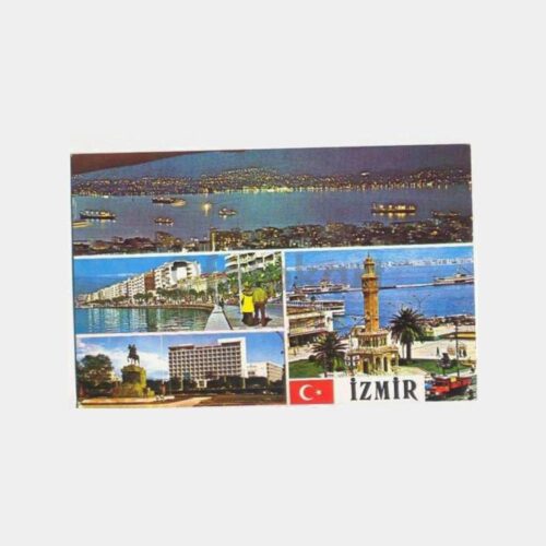İzmir Gece Görünüşü Kartpostal