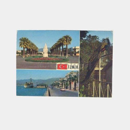 İzmir 3 Değişik Görünüş Kartpostal