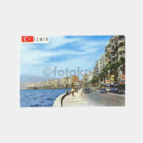 İzmir Kordon Görünüş Kartpostal