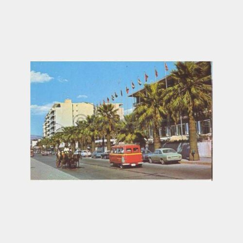 İzmir Kordon Boyu Görünüş Kartpostal