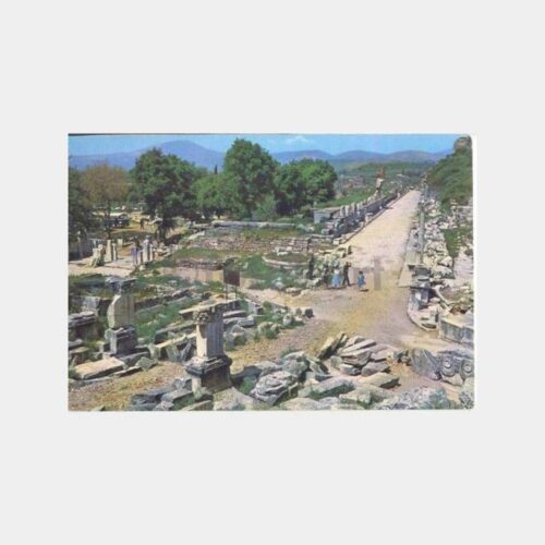 İzmir Efes Mermer Cadde Görünüş Kartpostal
