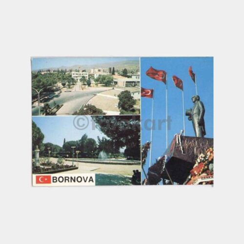 İzmir Bornova 3 Değişik Görünüş Kartpostal