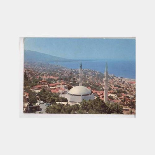 İzmir Kadifekale ve Kale Camii Görünüş Kartpostal
