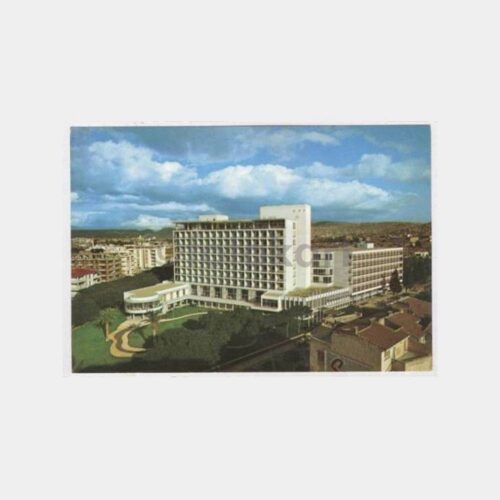 1976 İzmir Efes Oteli Görünüş Kartpostal