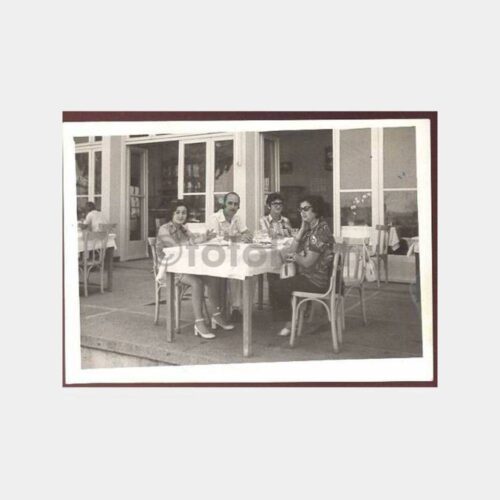 1971 İzmir İnciraltı Plaj Gazinosu Fotoğraf