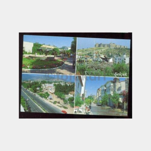 İzmir Selçuk 4 Görünüş Kartpostal