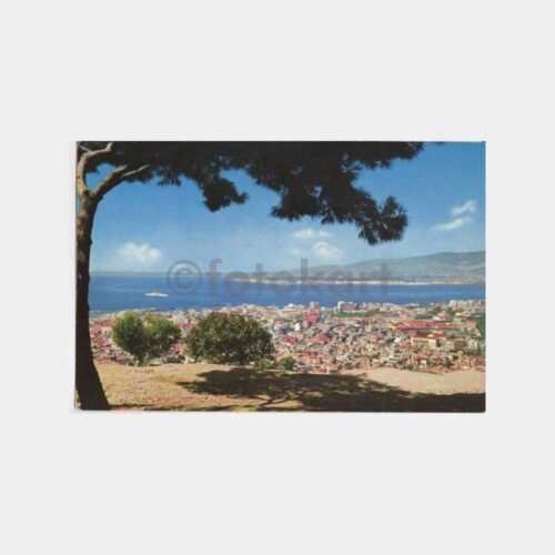İzmir Kale'den Genel Görünüş Kartpostal