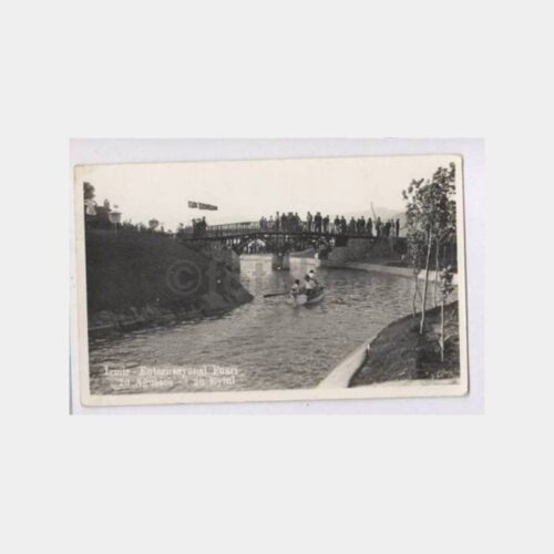 1930 İzmir Fuarı Sandal Gezisi Görünüş Fotokart