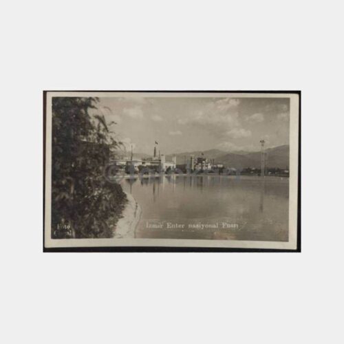 1930 İzmir Fuarı Genel Görünüş Fotokart