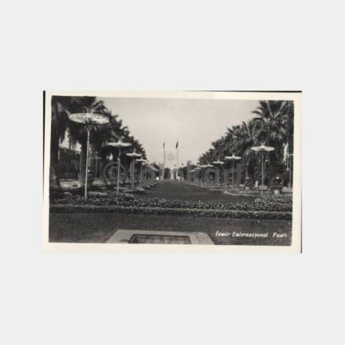 1930 İzmir Fuarı Genel Görünüş Fotokart