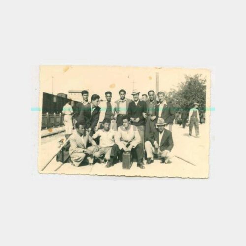 1940 Malatya Tren İstasyonu Grup Fotoğraf