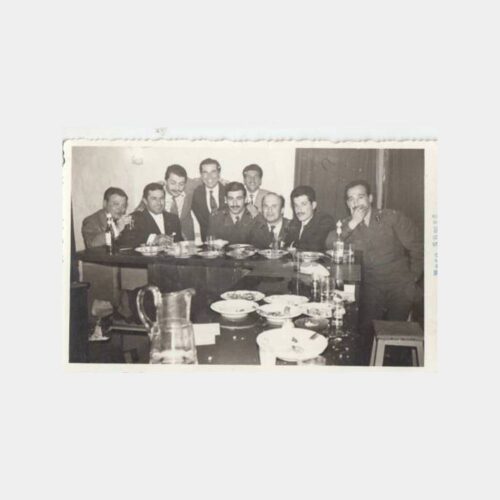 1960'lar Malatya Askeri Gazino Grup Fotoğraf