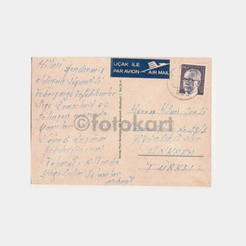 Almanya En Büyük Tren Köprüsü Kartpostal - Görsel 2