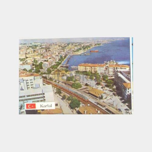 Kartal Tren İstasyonu Görünüş Kartpostal