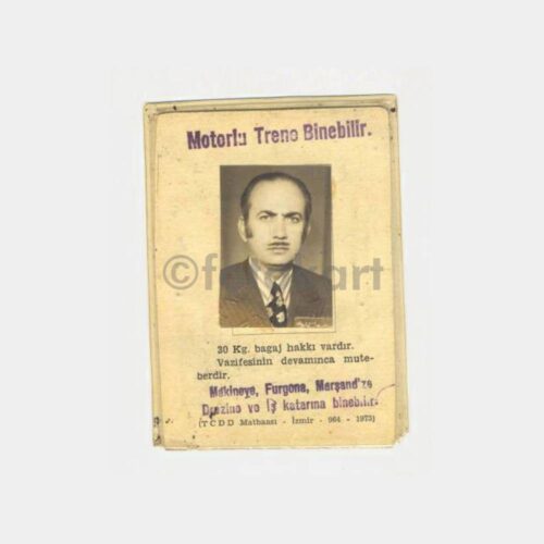 1975 Tren Servis Kartı