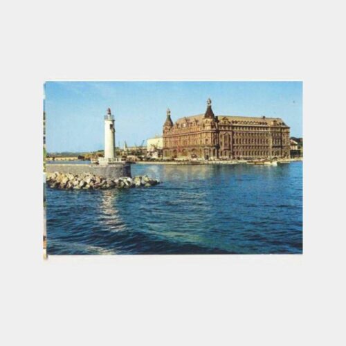Haydarpaşa Gar Tren İstasyonu Görünüş Kartpostal