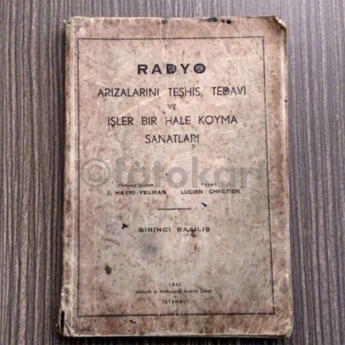 Radyo Arızalarını Teşhis, Tedavi... Sanatları - Lucien Chrétien