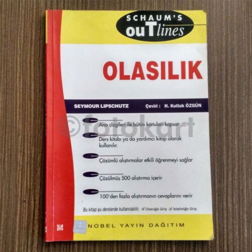 Kuram ve Araştırmalarla Olasılık - Seymour Lipschutz