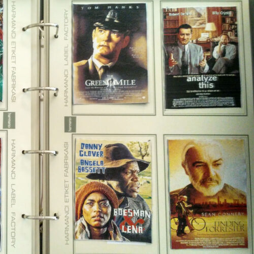 Harmancı Etiket 80. Yıl Dokuma Film Etiketleri Kataloğu