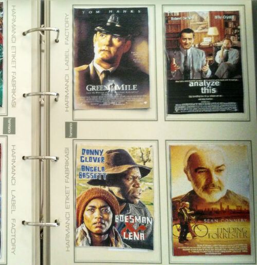 Harmancı Etiket 80. Yıl Dokuma Film Etiketleri Kataloğu
