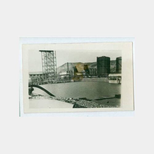 1940 Adana Seyhan Baraj Tesisi Fotoğraf