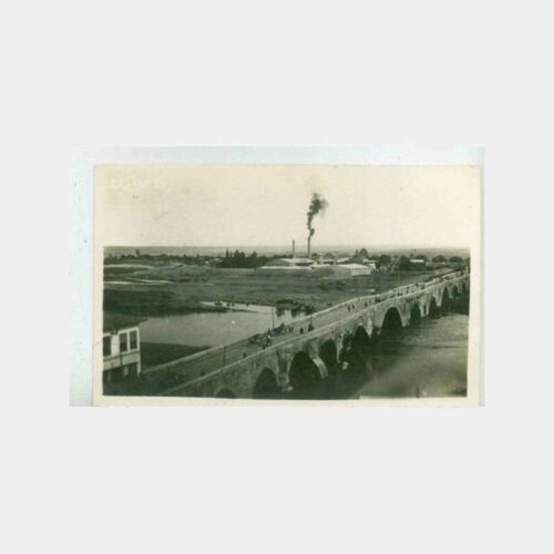 1929 Adana Taşköprü Görünüş Kartpostal