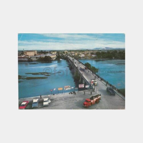 1975 Adana Taşköprü Görünüş Kartpostal