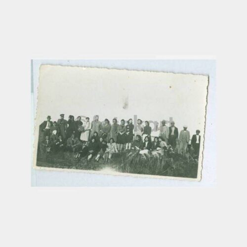 1941 Adana Ceyhan Azizli Köyü Grup Fotoğraf