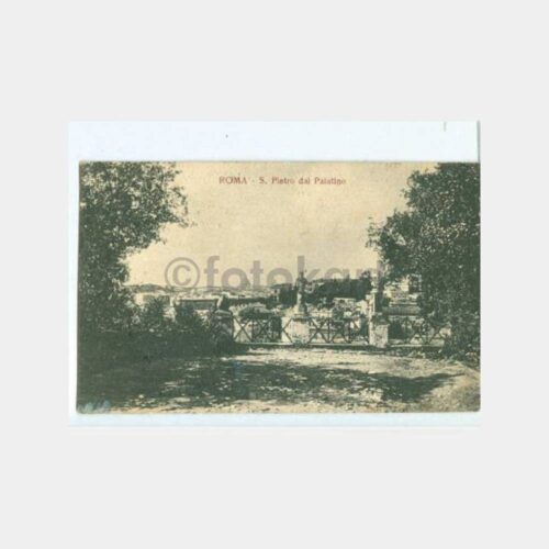 1920 Anadoluhisarı Varış Damgalı Roma Kartpostal