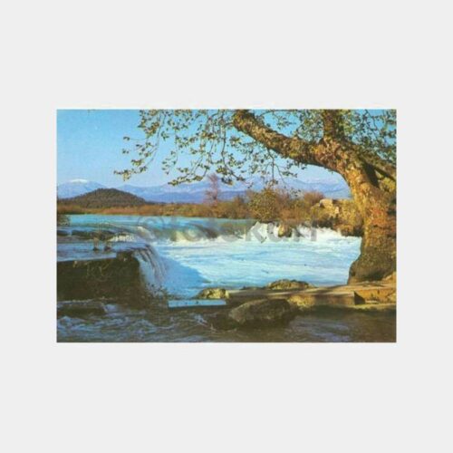 1976 Antalya Manavgat Şelalesi Görünüş Kartpostal