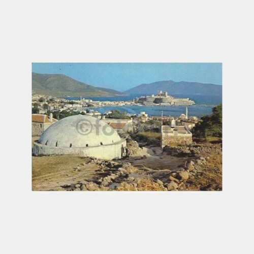 Bodrum Kalesi ve Sahil Görünüm Kartpostal