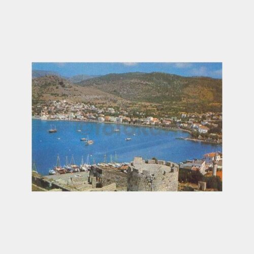 Bodrum Sahilden Görünüm Kartpostal