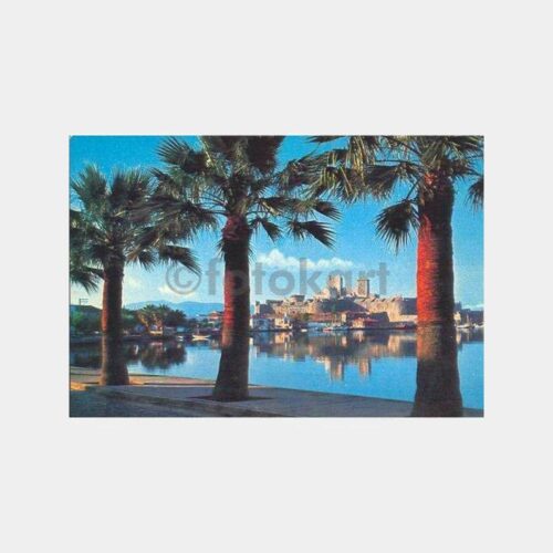 1968 Bodrum Kale ve Liman Kartpostal