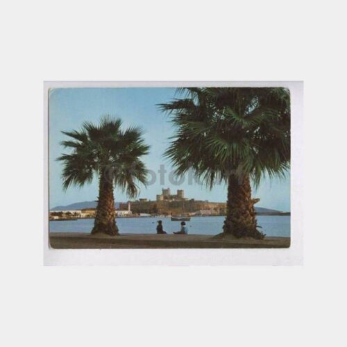 Bodrum Kalesi Görünüş Kartpostal