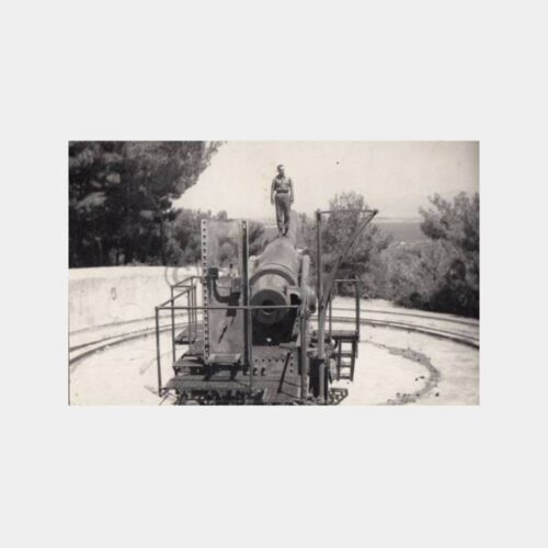 1968 Çanakkale Topçu Bataryası Konulu Fotoğraf