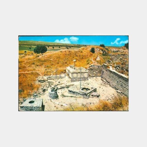 1966 Çanakkale Truva Harabeleri Kartpostal