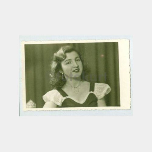 1940 Foto Türk Genç Kız Fotoğraf