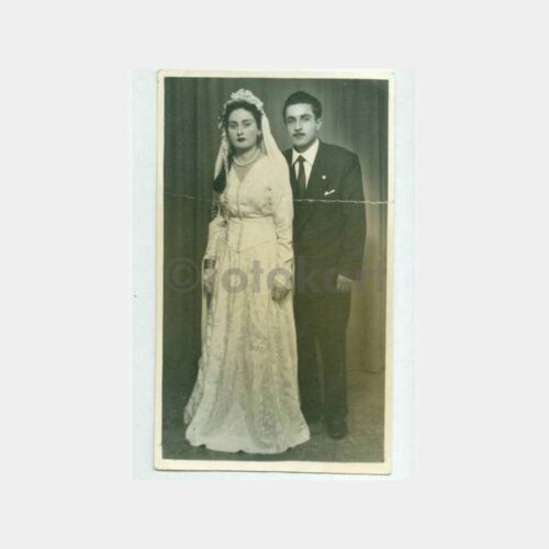1960 Çorum Gelin Damat Fotoğraf