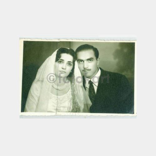 1961 Konya Foto Behçet Gelin Damat Fotoğraf