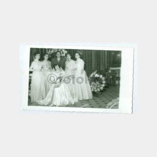 1958 Foto Sait Beyoğlu Gelinler Konulu Fotoğraf