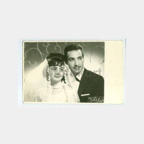 1963 Foto Stil Gelin Damat Fotoğraf