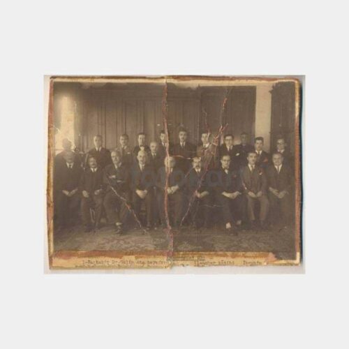 1933 Haydarpaşa Hastanesi Baştabib ve Personel Fotoğraf