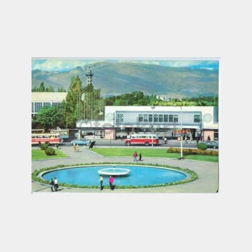 İzmir Fuarı Kapısı Görünüş Kartpostal