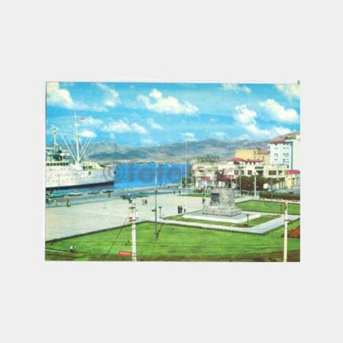 İzmir Cumhuriyet Meydanı Görünüş Kartpostal