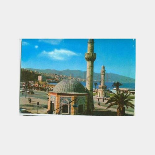 İzmir Konak Meydanı Görünüş Kartpostal