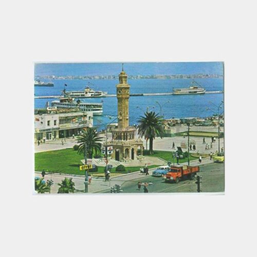 İzmir Konak Meydanı Görünüş Kartpostal