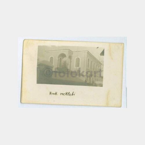 1930 İzmir Kınık Mektebi Görünüş Fotoğraf