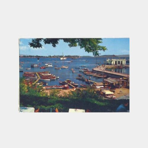 Kadıköy Moda İskelesi Görünüş  Kartpostal